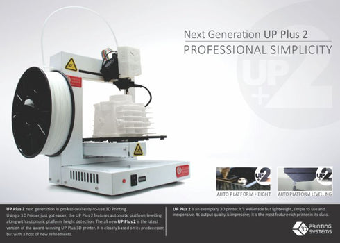 UP Plus 2 3D Printer - Digital3d.com.au